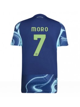 Ajax Raul Moro #7 Auswärtstrikot 2025-26 Kurzarm Ajax Raul Moro #7 Auswärtstrikot 2025-26 Kurzarm
